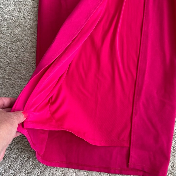 Lovers and Friends Nami One-Shoulder Maxi Dress Wedding Summer Pink Size Medium - Picture 5 of 12